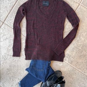 Red & black Olivaceans sweater